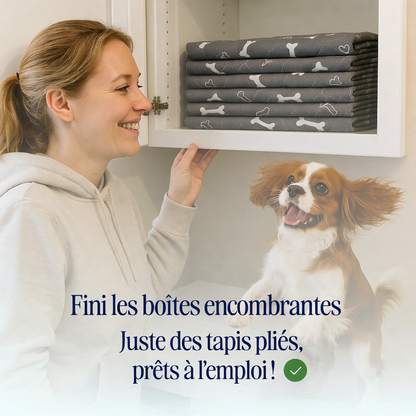 TapisPuppy™ – Le tapis pipi réutilisable pour chiens et chiots